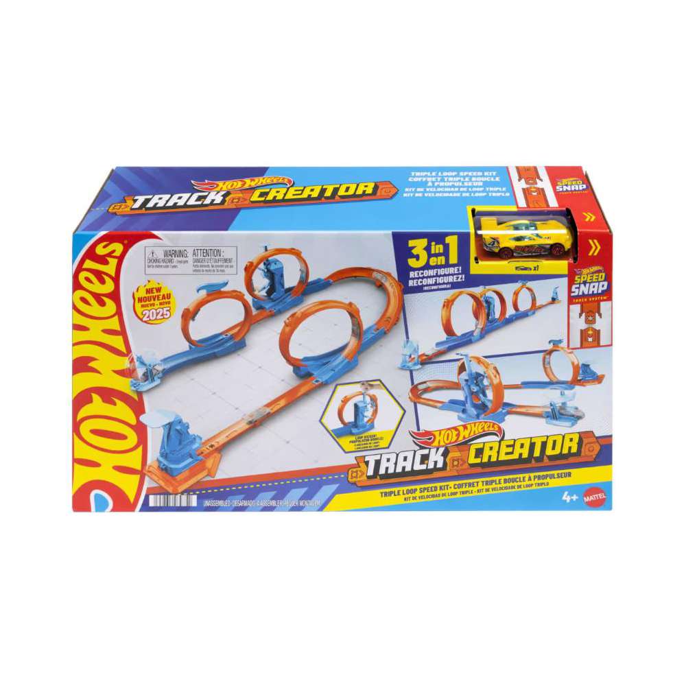 Produktabbildung Hot Wheels Track Creator Triple Loop Kit