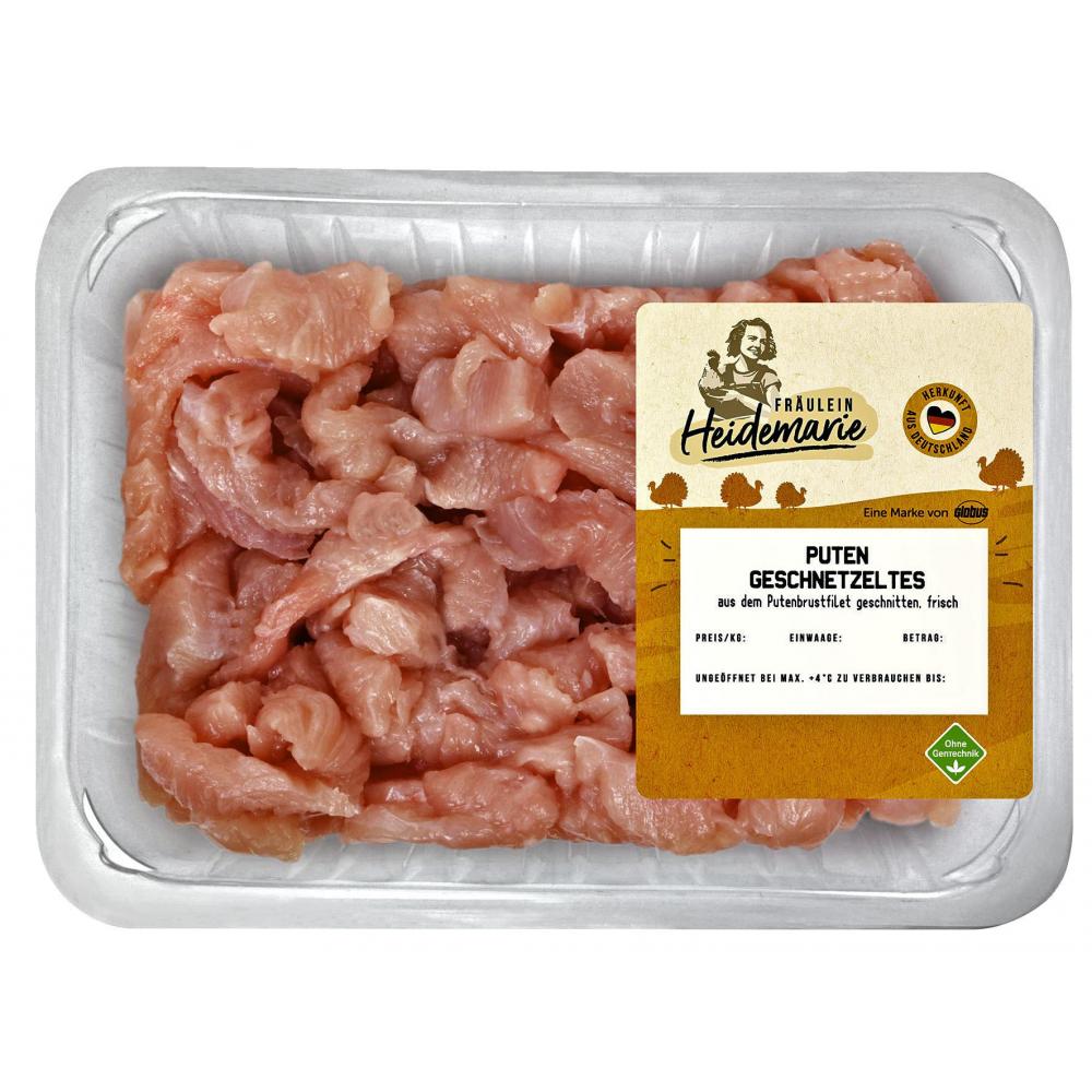 Produktabbildung keine Marke Fäulein Heidemaie Puten Geschnetzeltes, 400 g