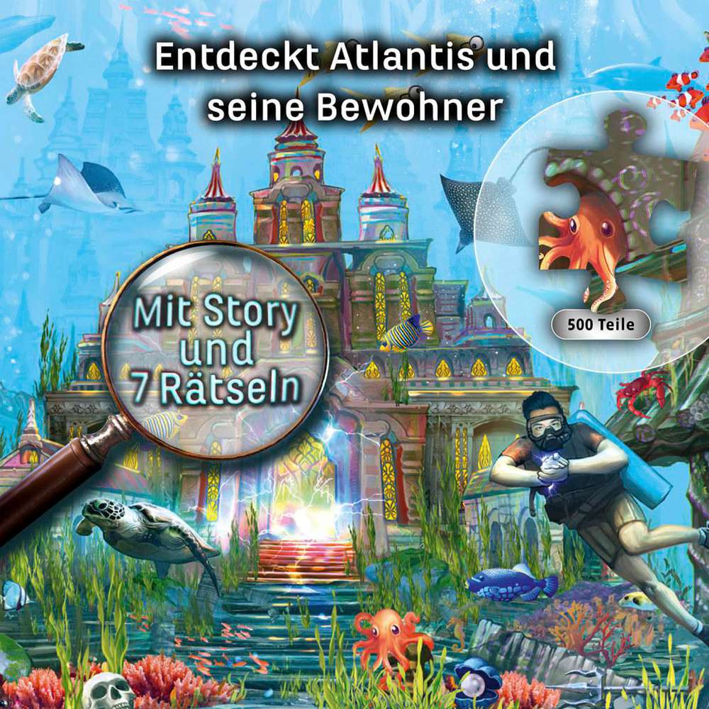 Produktabbildung Kosmos EXIT -  Puzzle Der Schlüssel von Atlantis