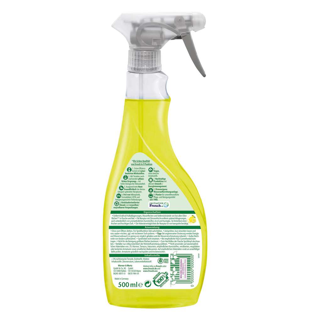 Produktabbildung Frosch Bad & Duschreiniger, Citrus