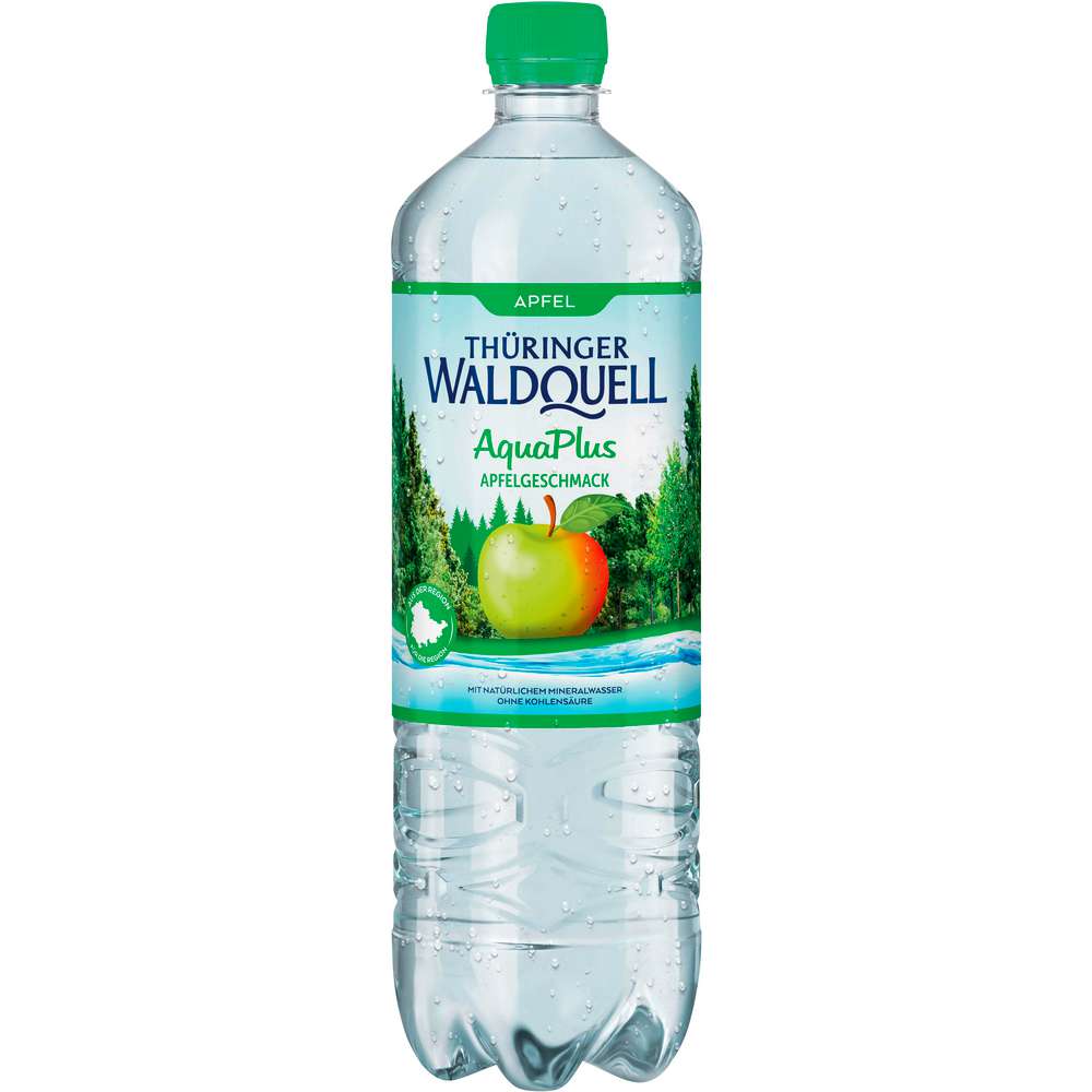 Produktabbildung Thüringer Waldquell Mineralwasser mit Apfel