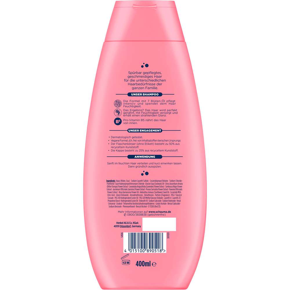 Produktabbildung Schauma Shampoo, Blüten-Öl