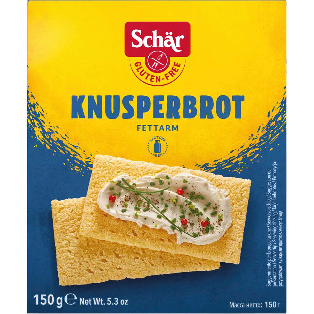 Produktabbildung Schär Knusperbrot, glutenfrei