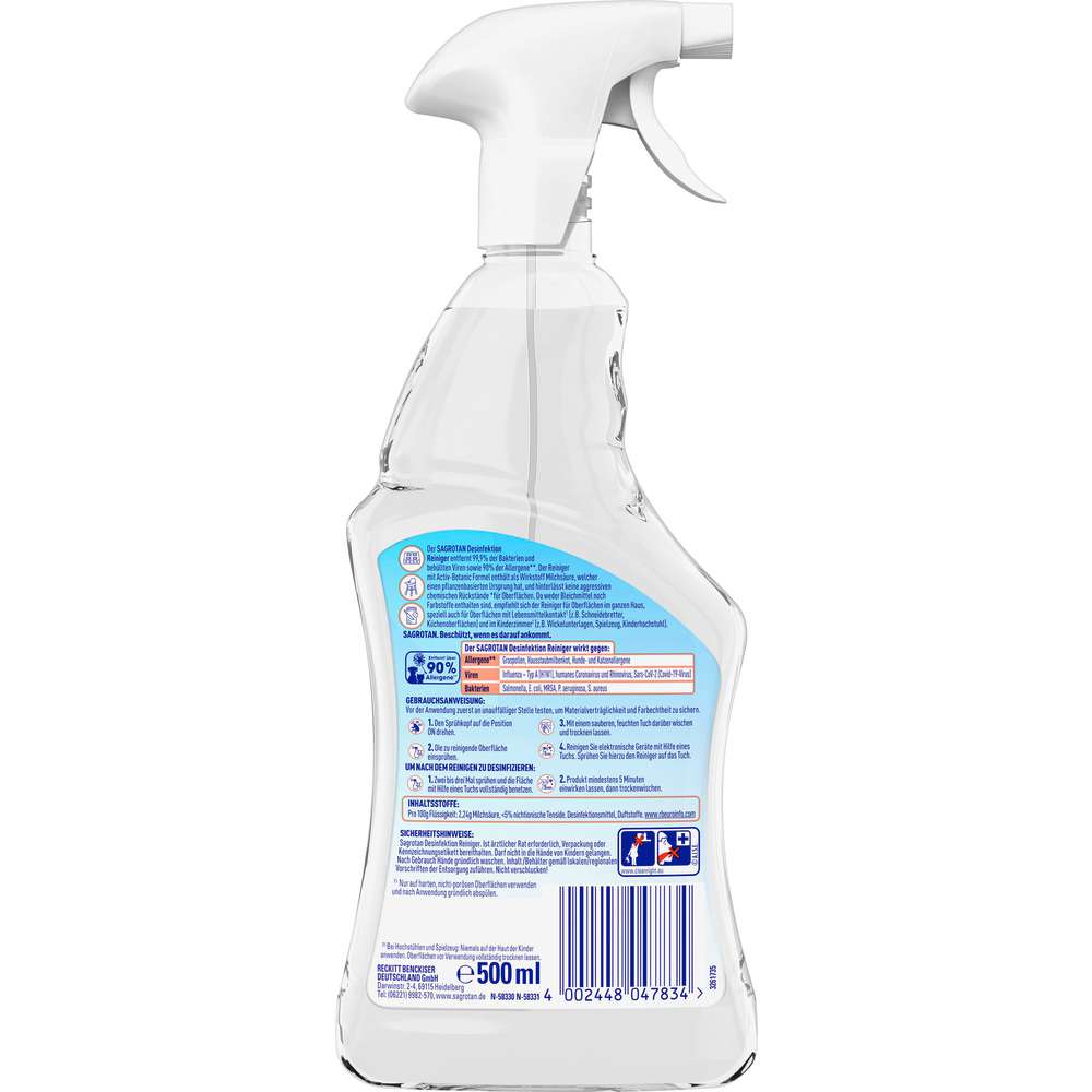 Produktabbildung Sagrotan Desinfektions Reiniger