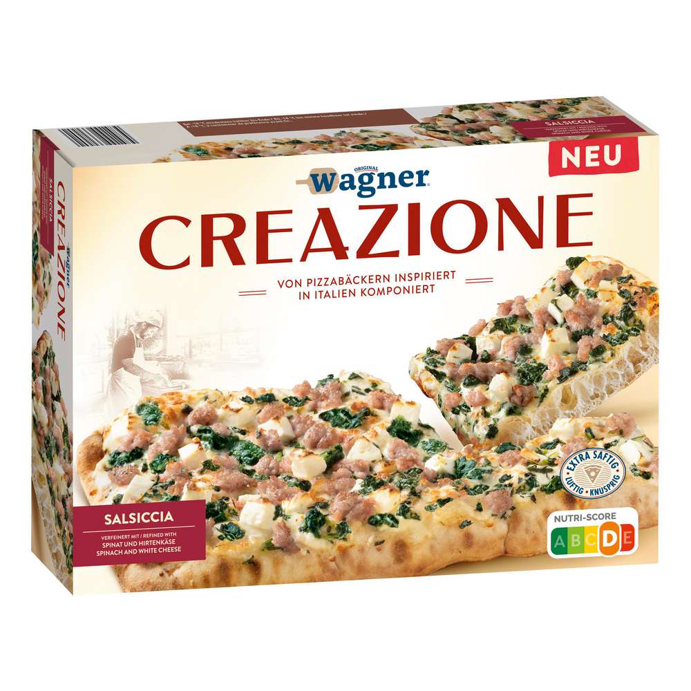 Produktabbildung Wagner Creazione Salsiccia, tiefgekühlt