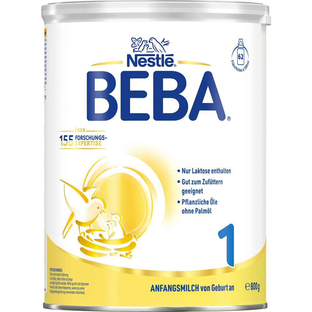 Produktabbildung Nestle Beba Anfangsmilch 1