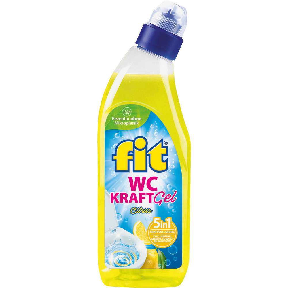 Produktabbildung Fit WC Kraft-Gel Reiniger, Citrus