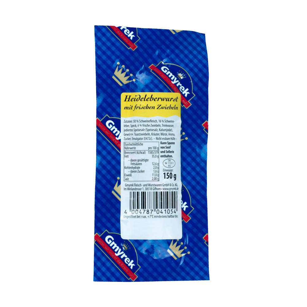 Produktabbildung Gmyrek Heideleberwurst