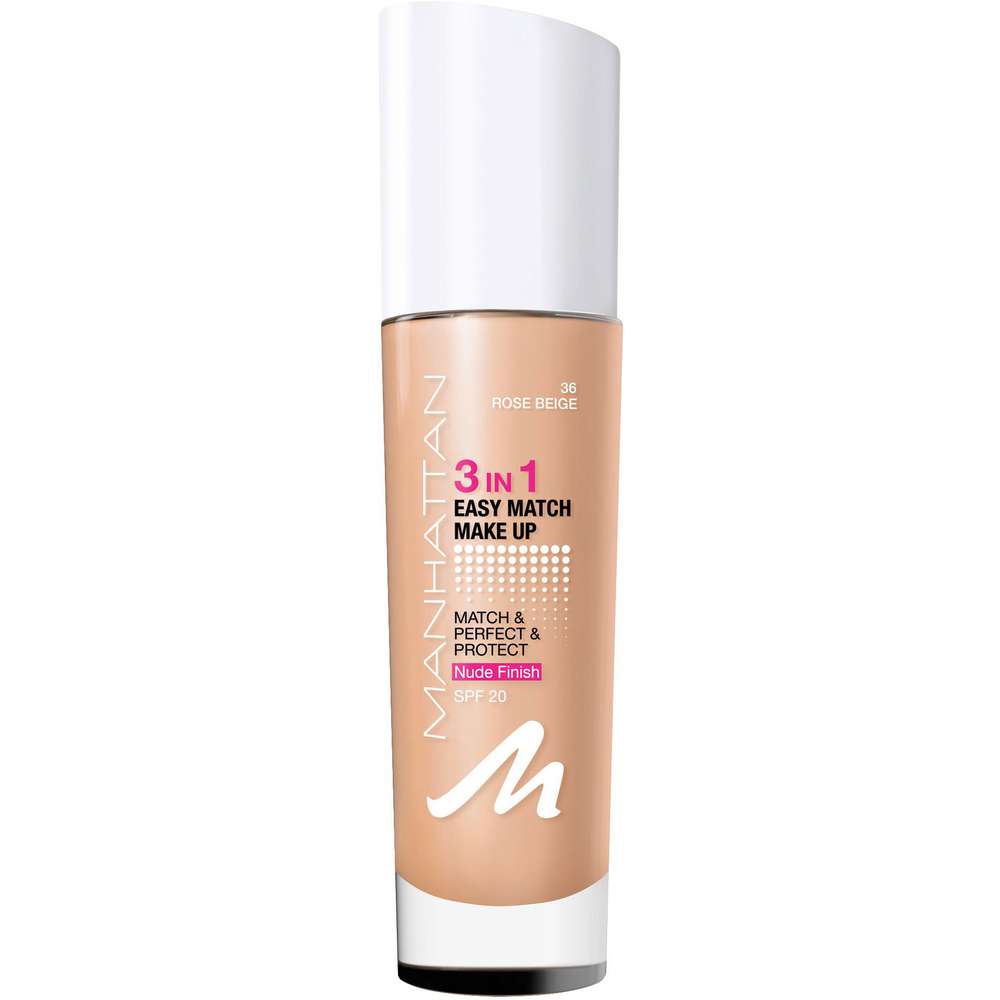 Produktabbildung Manhattan Make-Up Easy Match 3 in 1, Rose Beige 36