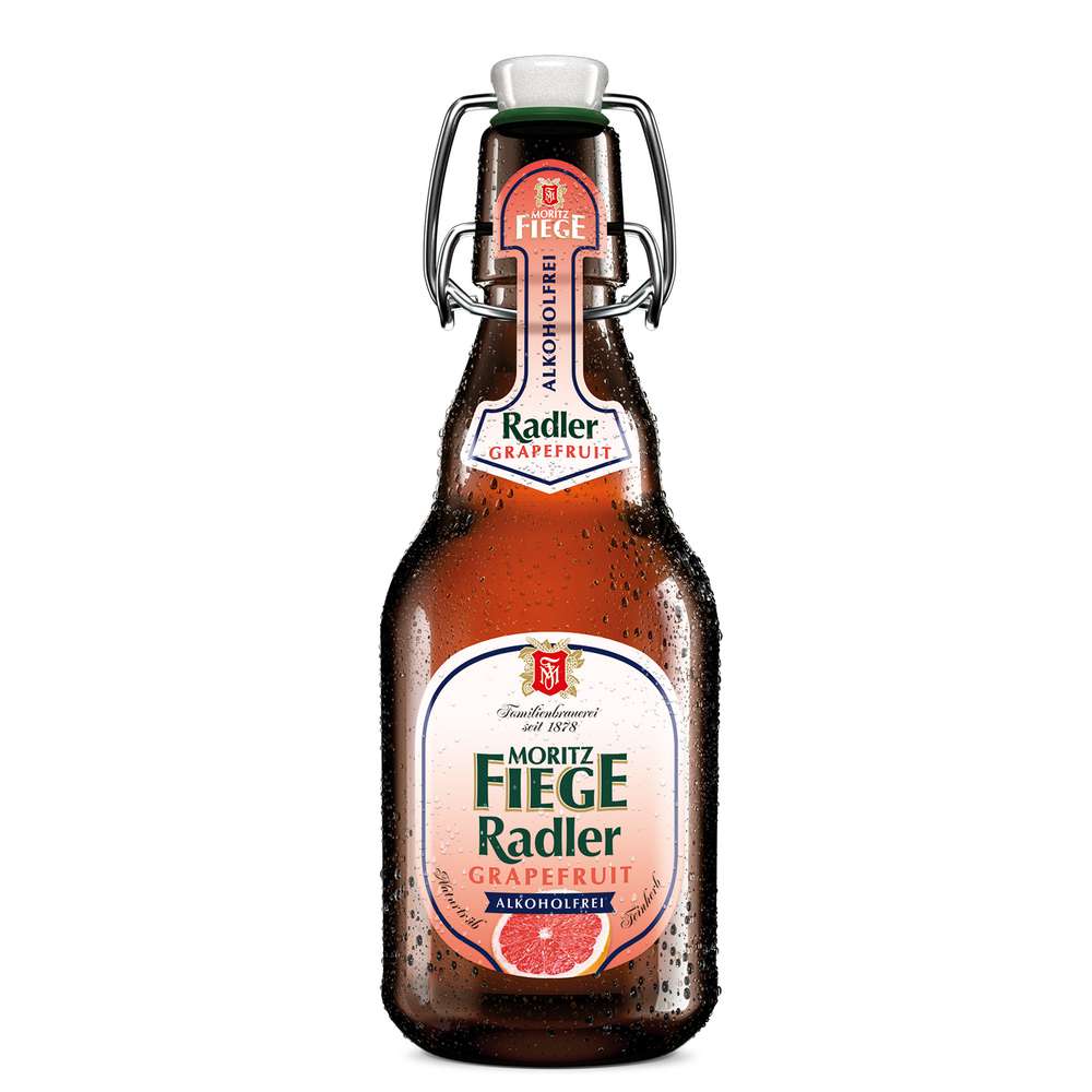 Produktabbildung Moritz Fiege Radler Grapefruit Alkoholfrei