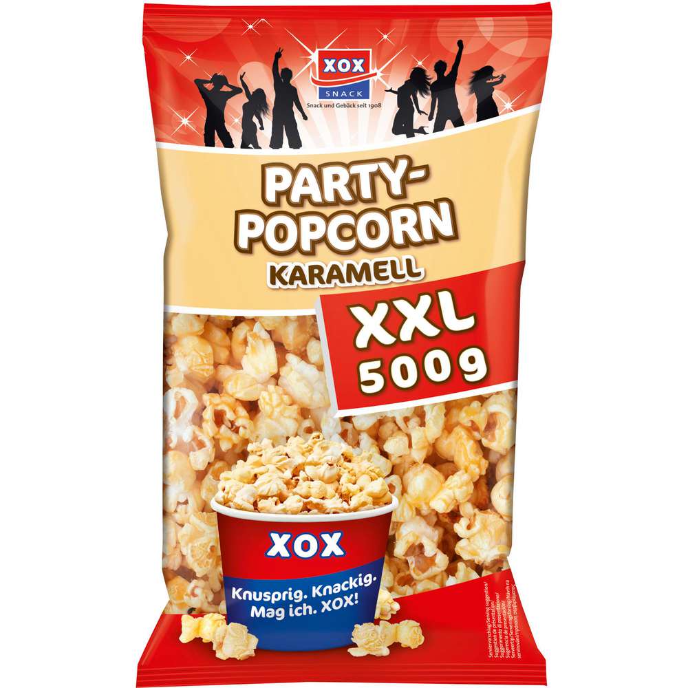 Produktabbildung XOX XXL Party-Popcorn, Karamell
