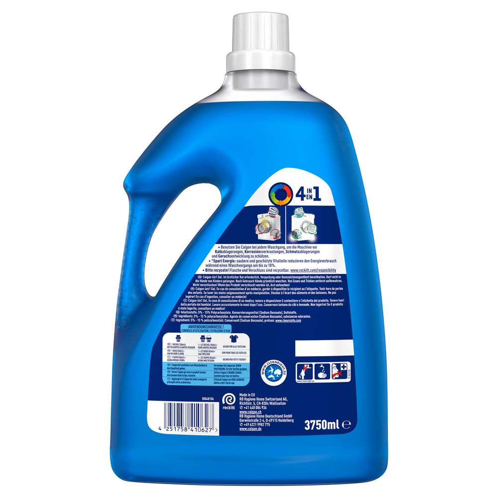 Produktabbildung Calgon Waschmaschinen-Entkalker Gel 4in1