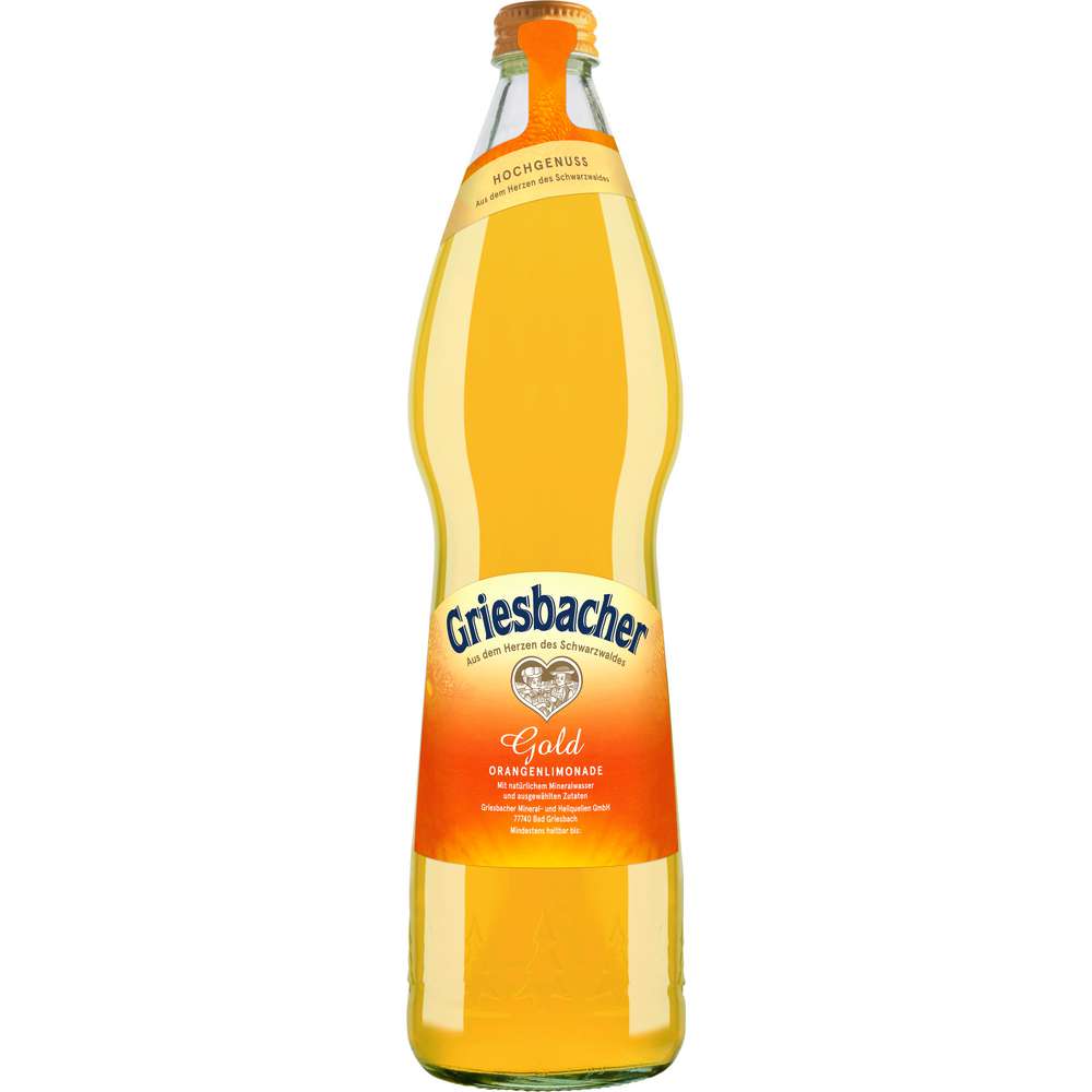 Produktabbildung Griesbacher Gold Orangen Limonade