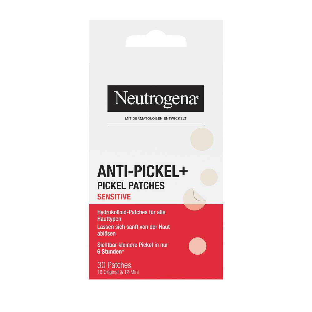 Produktabbildung Neutrogena Anti-Pickel+ Pickel Patches, Sensitive