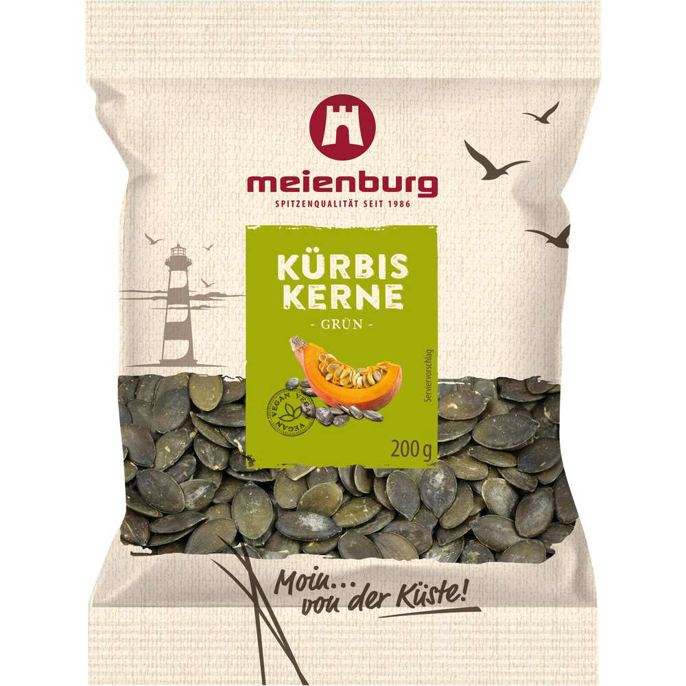 Produktabbildung Meienburg Kürbiskerne grün