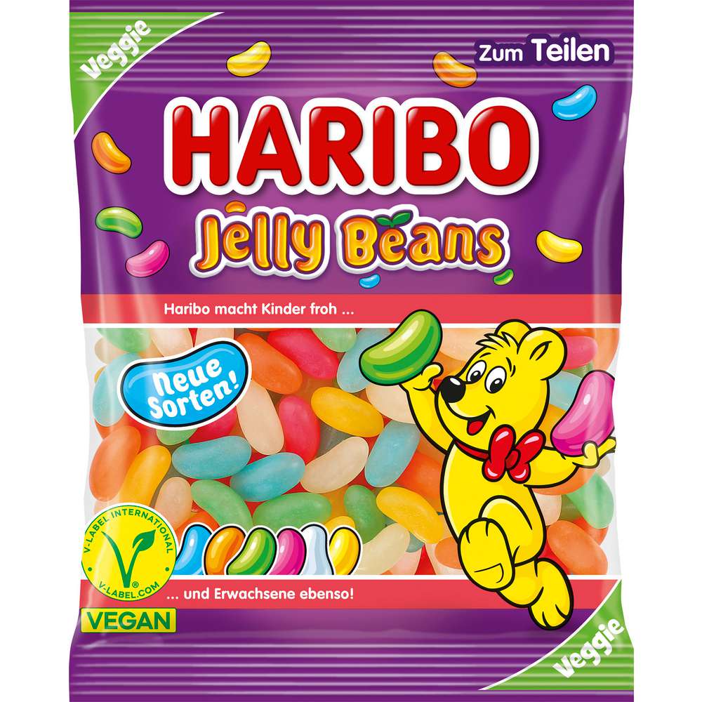 Produktabbildung Haribo Fruchtgummi Jelly Beans, Vegan