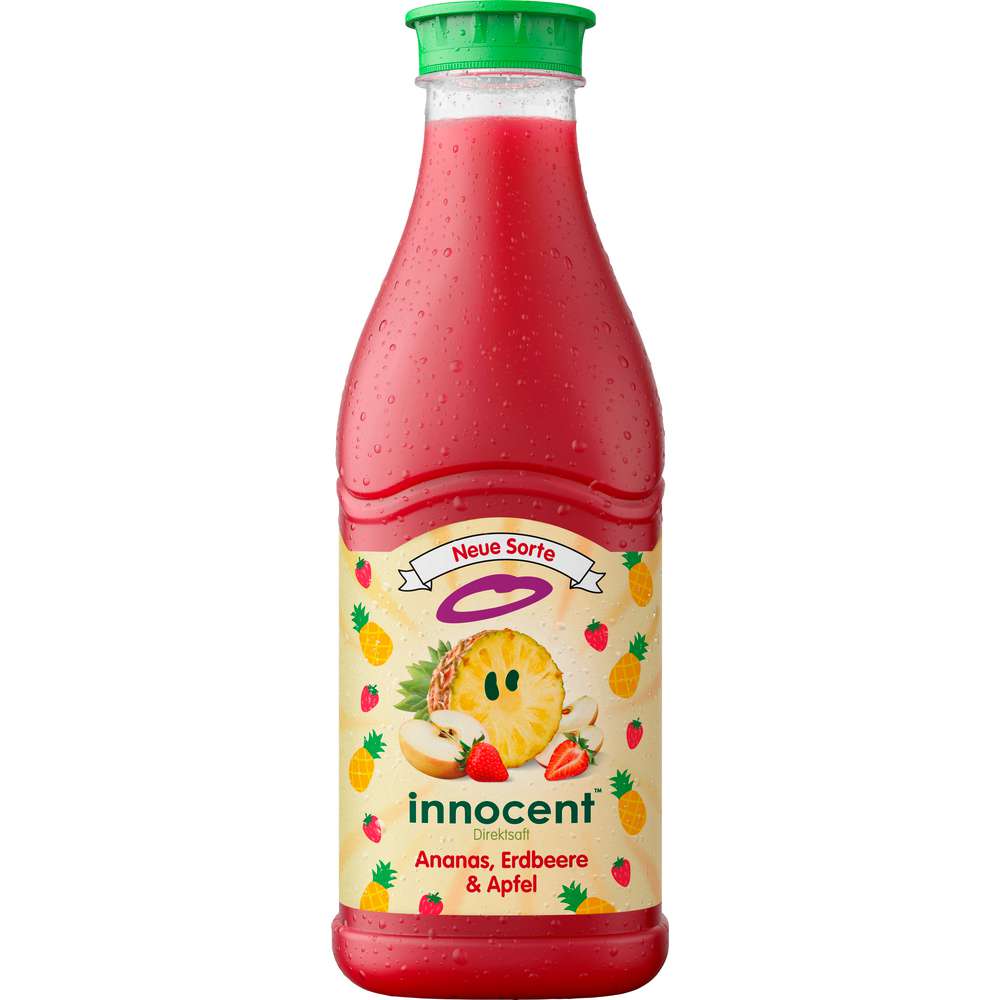 Produktabbildung innocent Smoothie Ananas, Erdbeere & Apfel