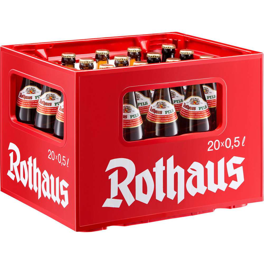 Produktabbildung Rothaus Tannenzäpfle Pilsener Bier 5,1% (20x 0,500 Liter)