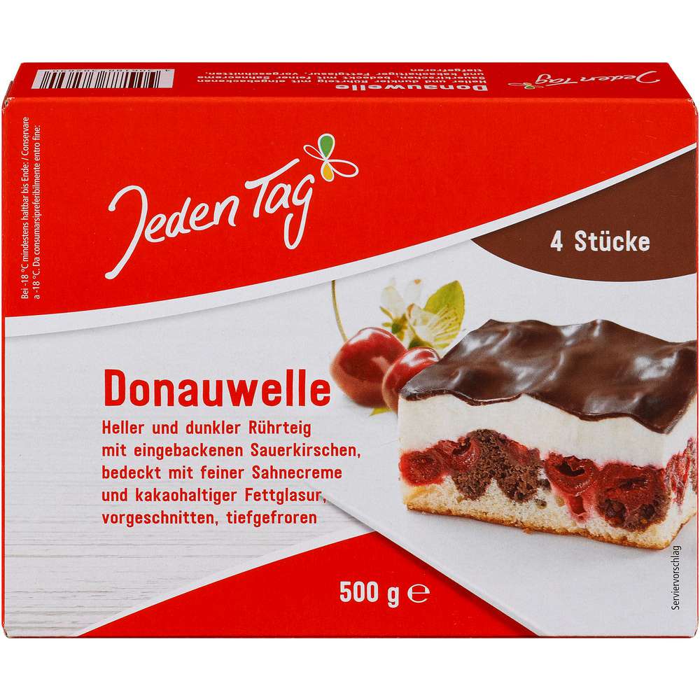 Produktabbildung Jeden Tag Donauwelle, tiefgekühlt