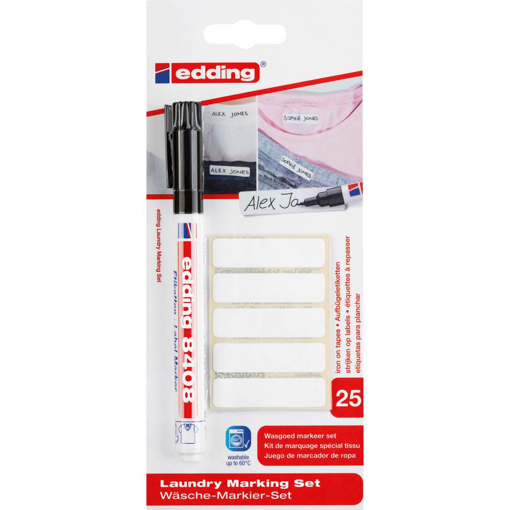 Produktabbildung Edding Wäsche-Markier-Set 8408 