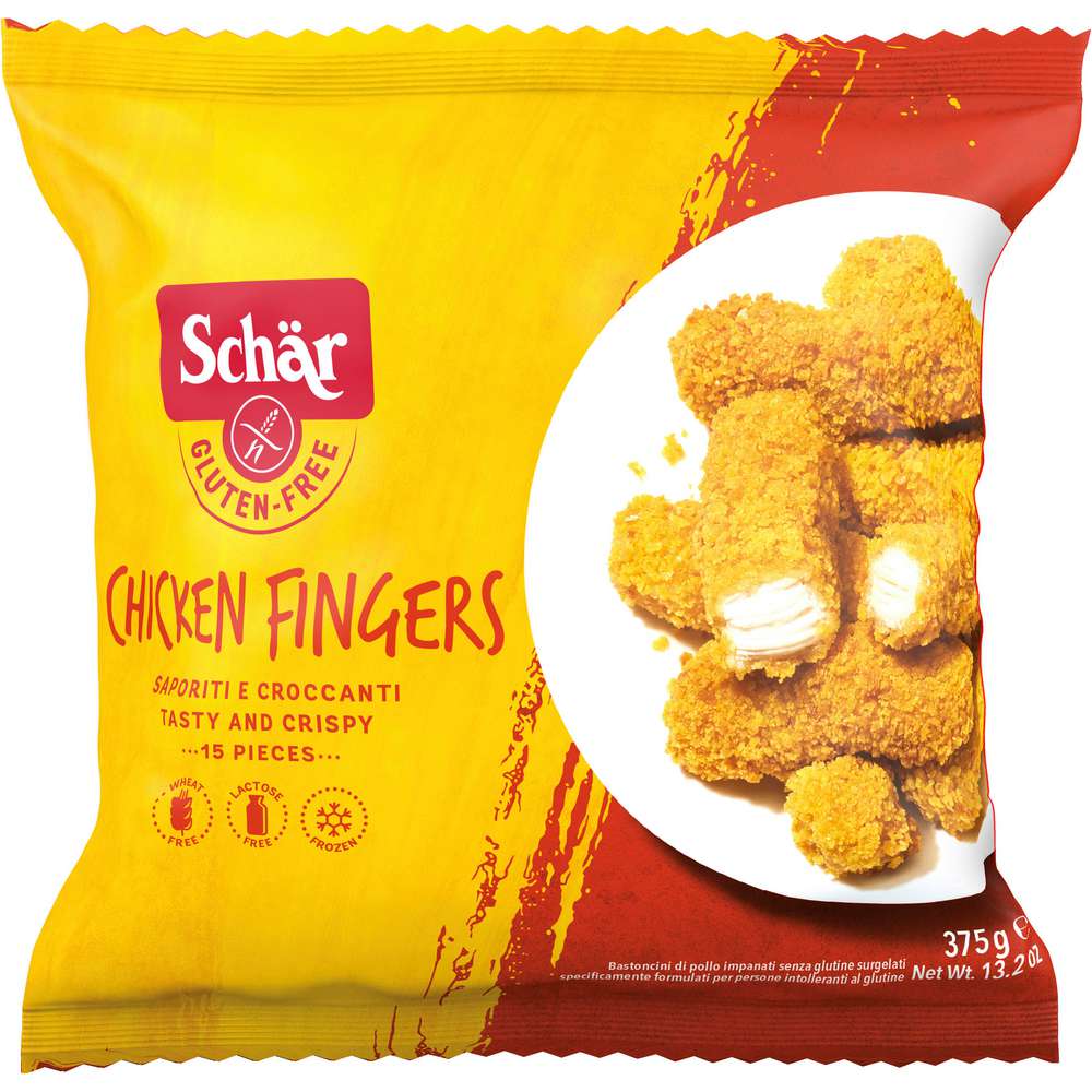 Produktabbildung Schär Chicken Fingers, glutenfrei, tiefgekühlt