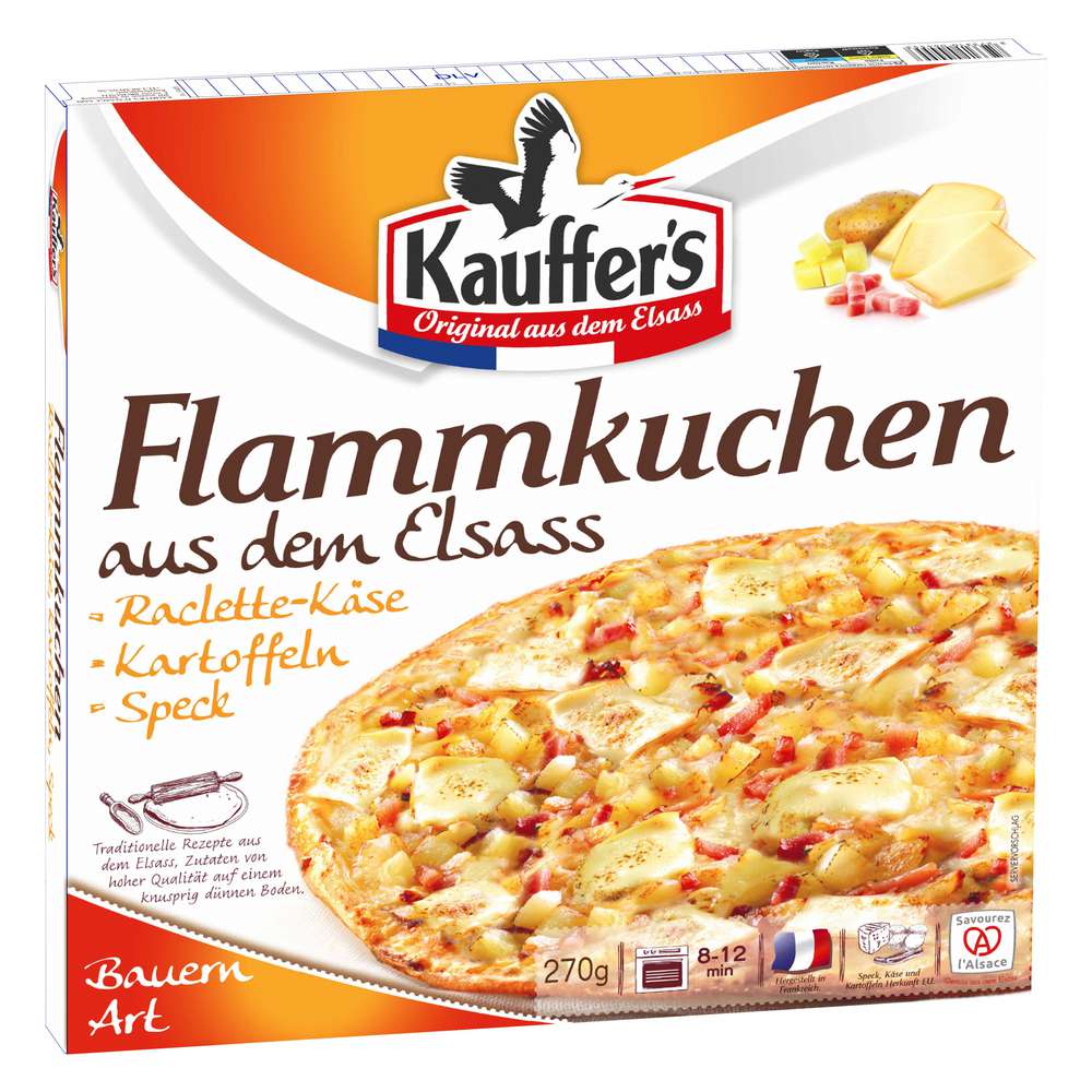 Produktabbildung Kauffers Flammkuchen aus dem Elsass, Bauernart