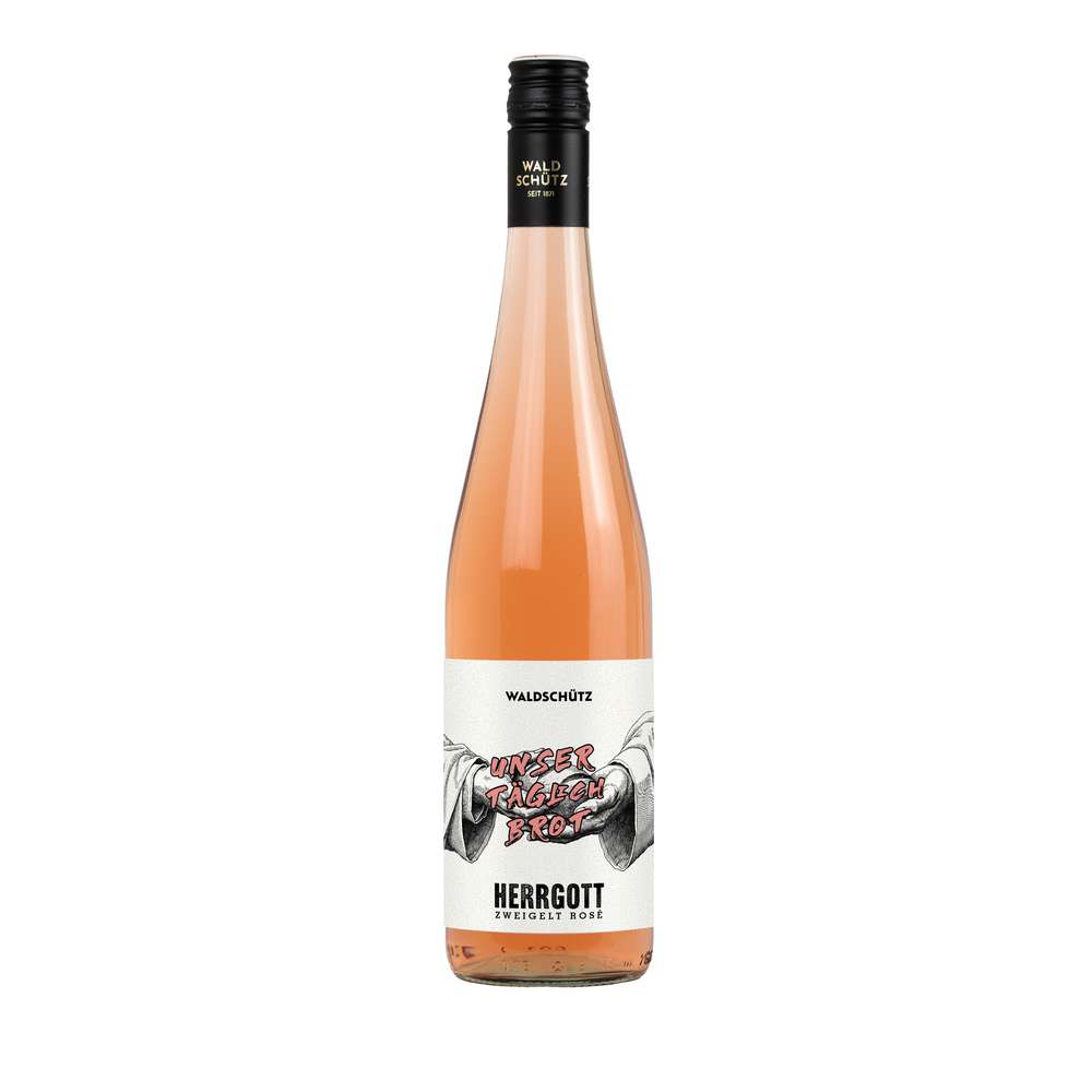 Produktabbildung HerrGott Roséwein Täglich Brot Zweigelt