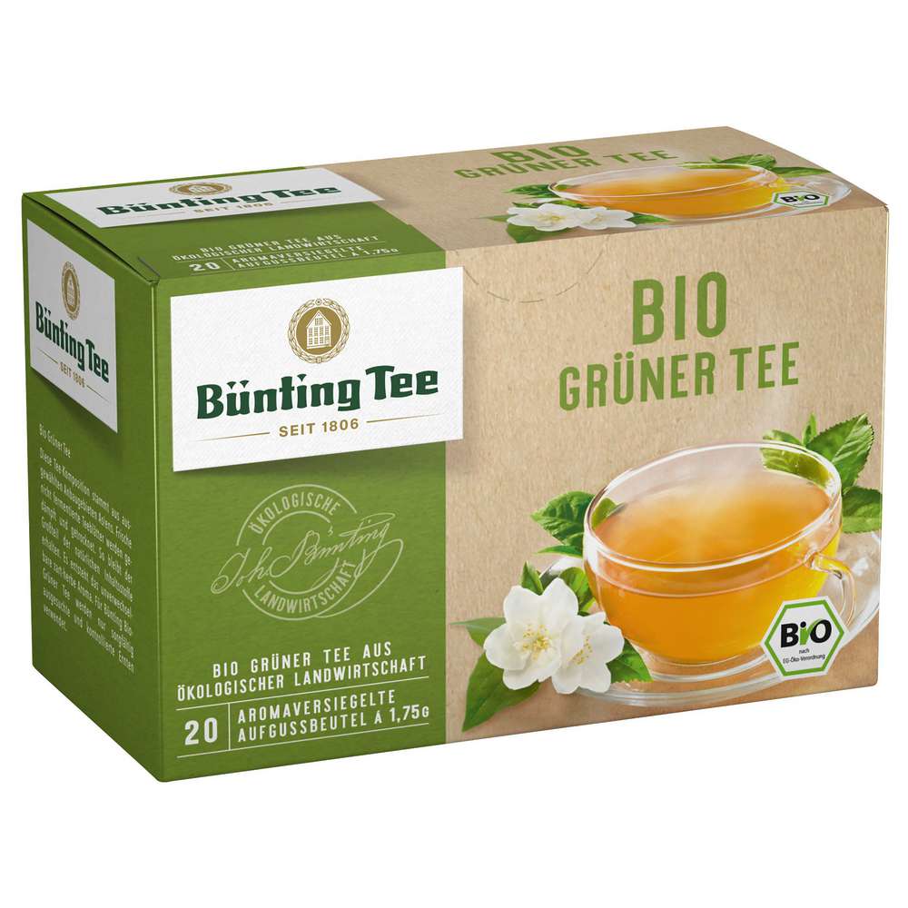 Produktabbildung Bünting Tee Bio Grüner Tee