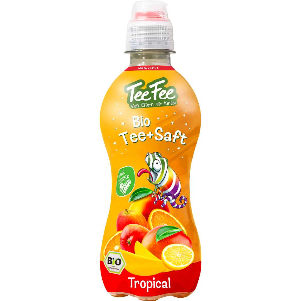Produktabbildung TeeFee Bio Tee und Saft Tropical