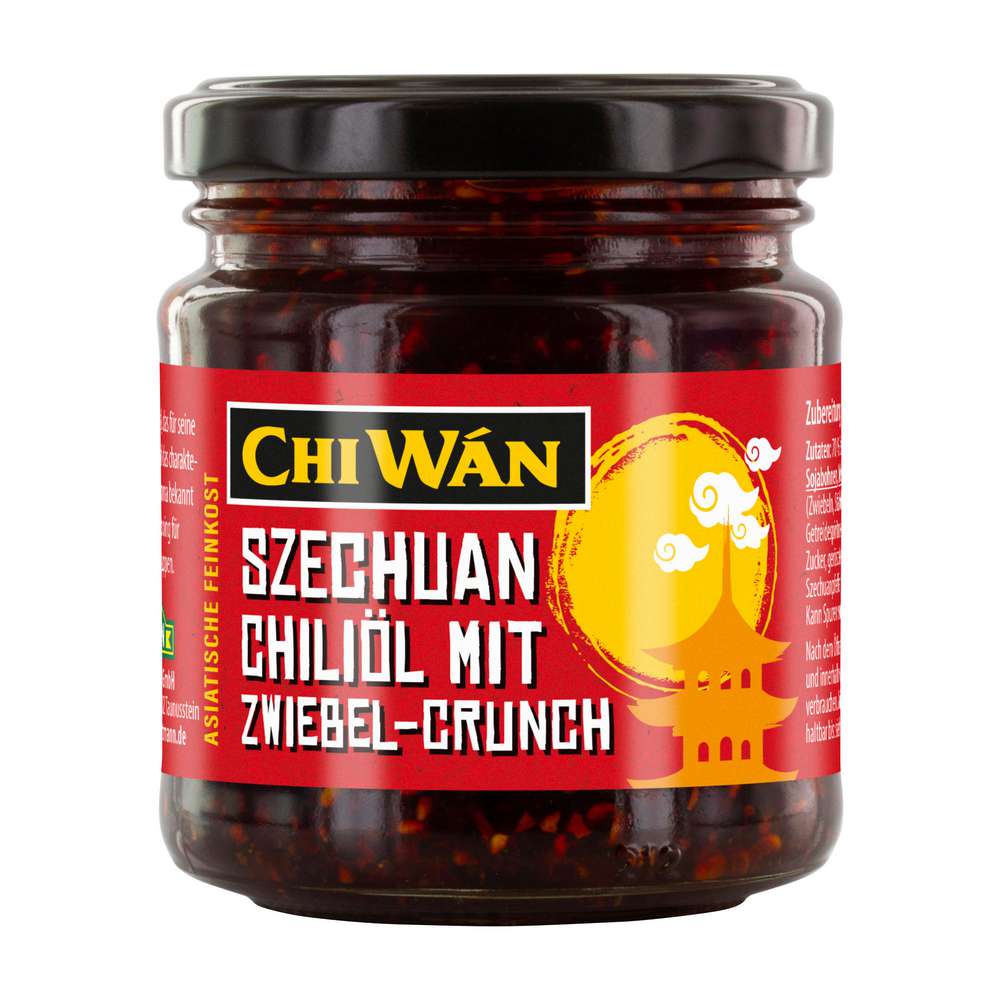 Produktabbildung Chi Wan Szechuan Chiliöl mit Zwiebel-Crunch