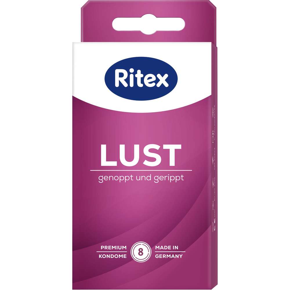 Produktabbildung Ritex Kondome Lust, Genopppt und gerippt