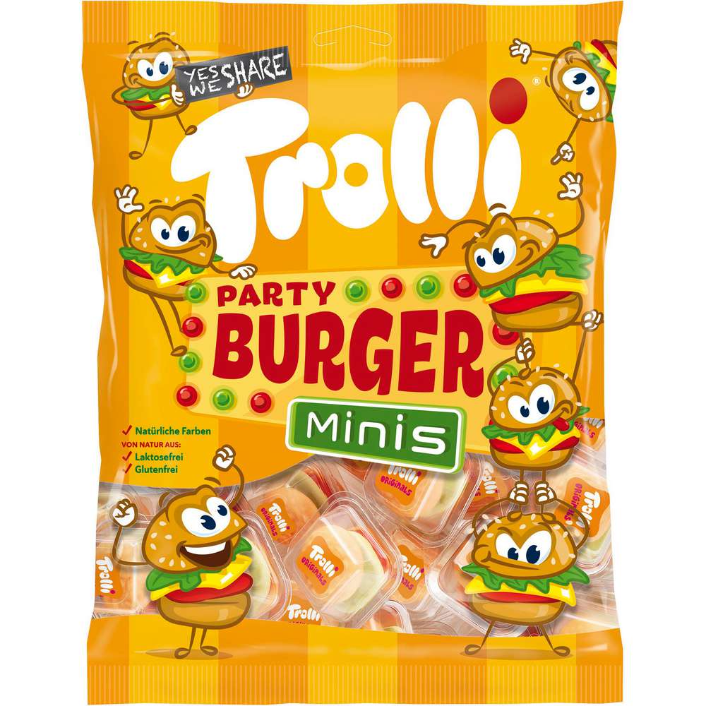 Produktabbildung Trolli Fruchtgummi Mini Burger