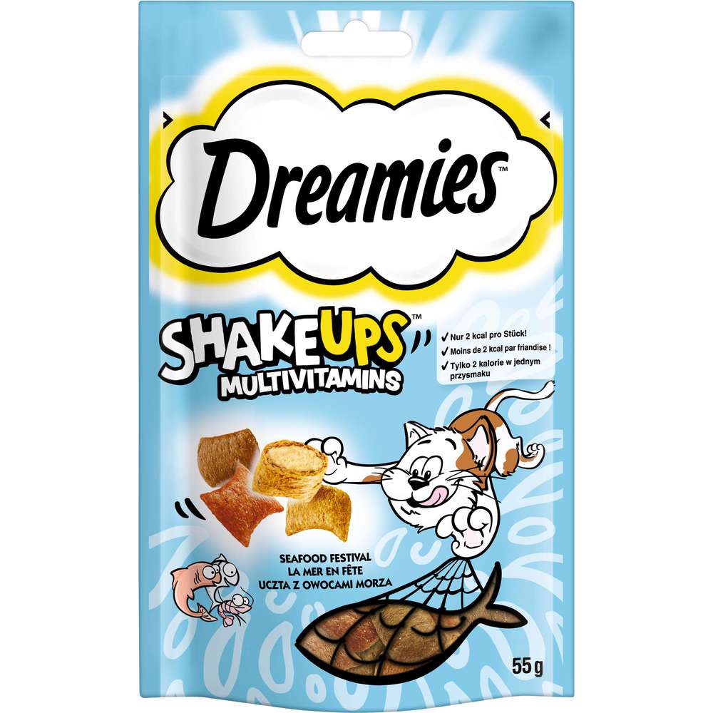 Produktabbildung Dreamies Katzen-Snack, Seafood
