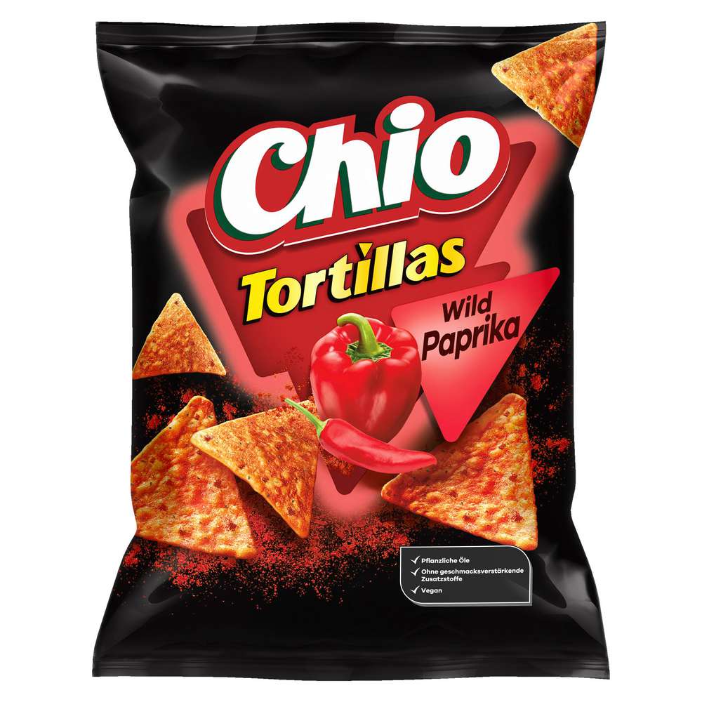 Produktabbildung Chio Tortilla Chips, Wild Paprika