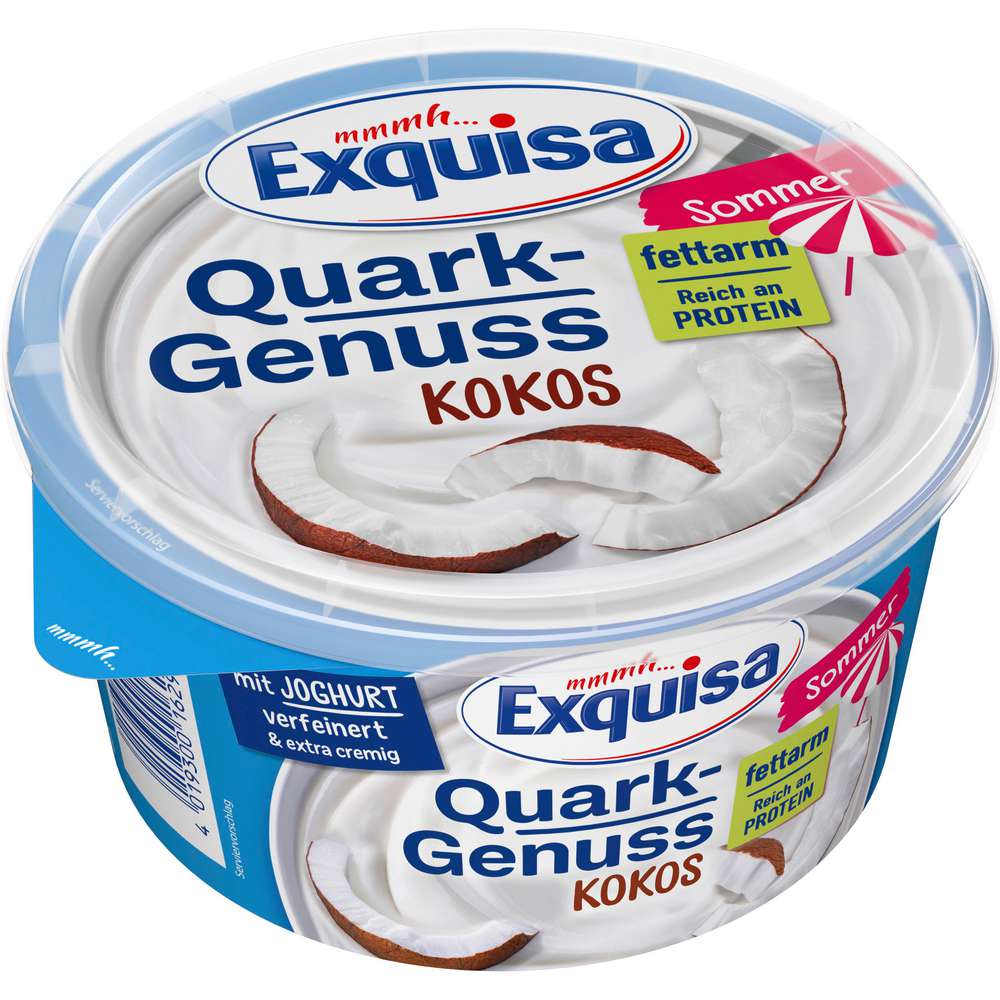 Produktabbildung Exquisa Quark Genuss, Kokos