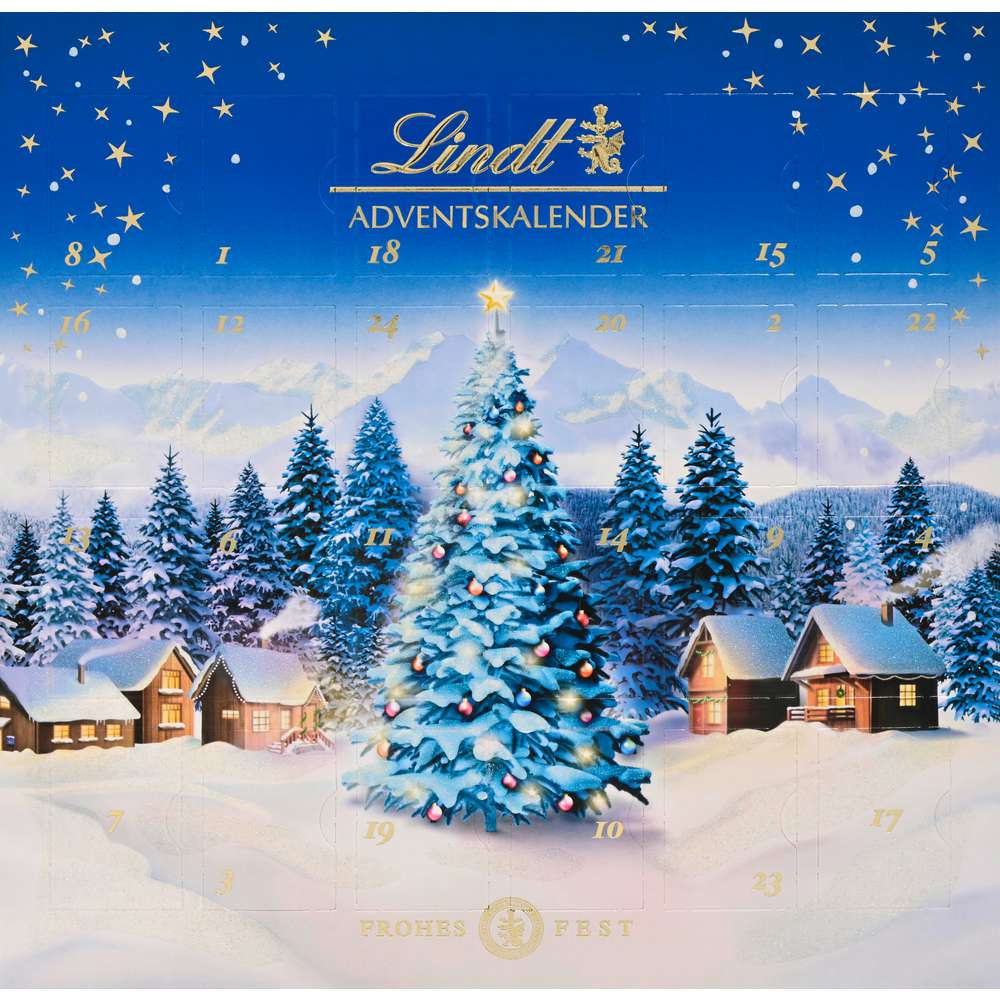 Produktabbildung Lindt Tisch-Adventskalender, Weihnachtszauber, Mini