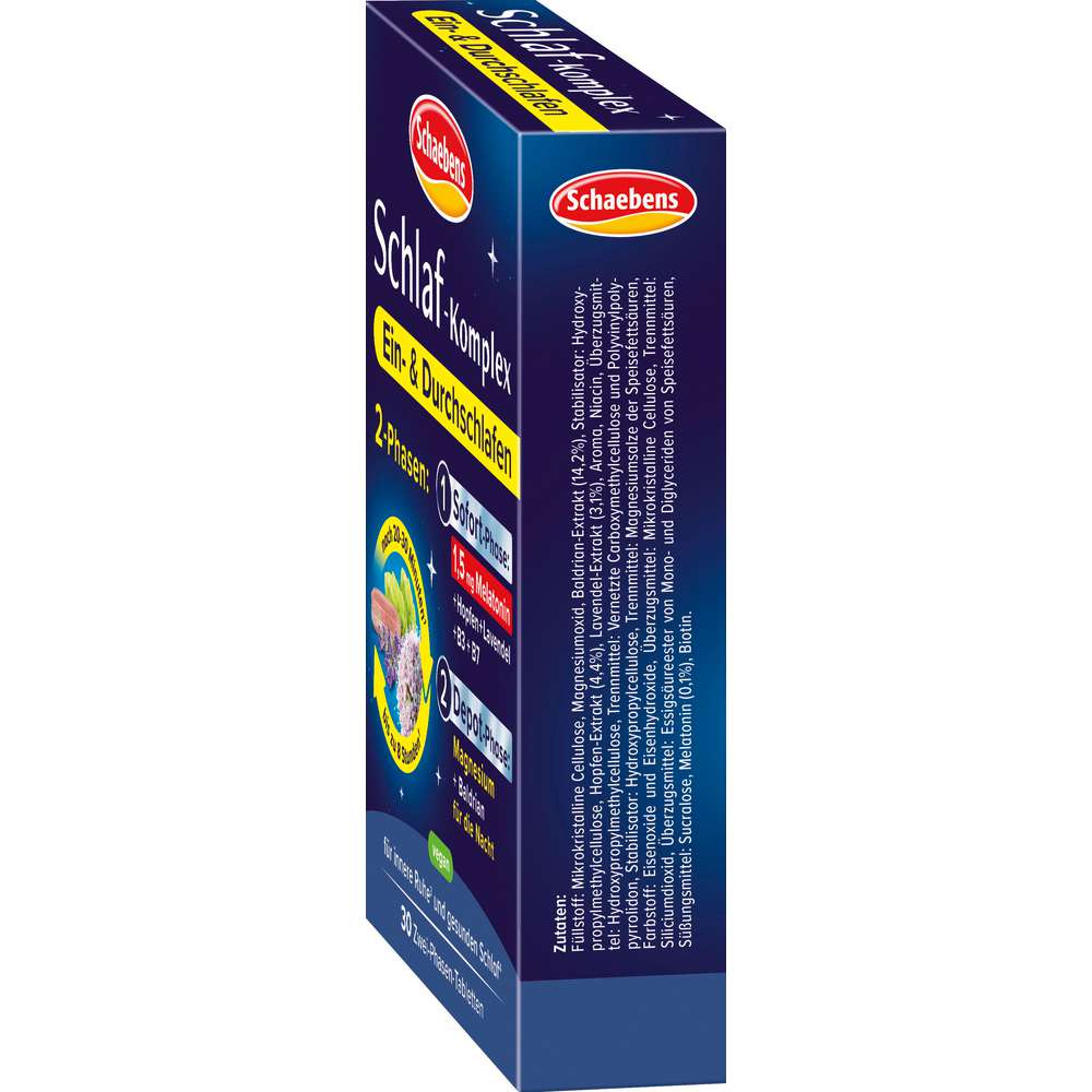 Produktabbildung Schaebens Schlaf-Komplex, 30 Tabletten
