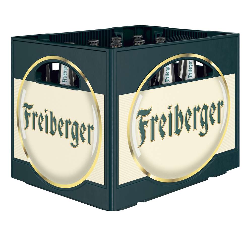 Produktabbildung Freiberger Biermischgetränk, Radler 2,5 % (20x 0,500 Liter)