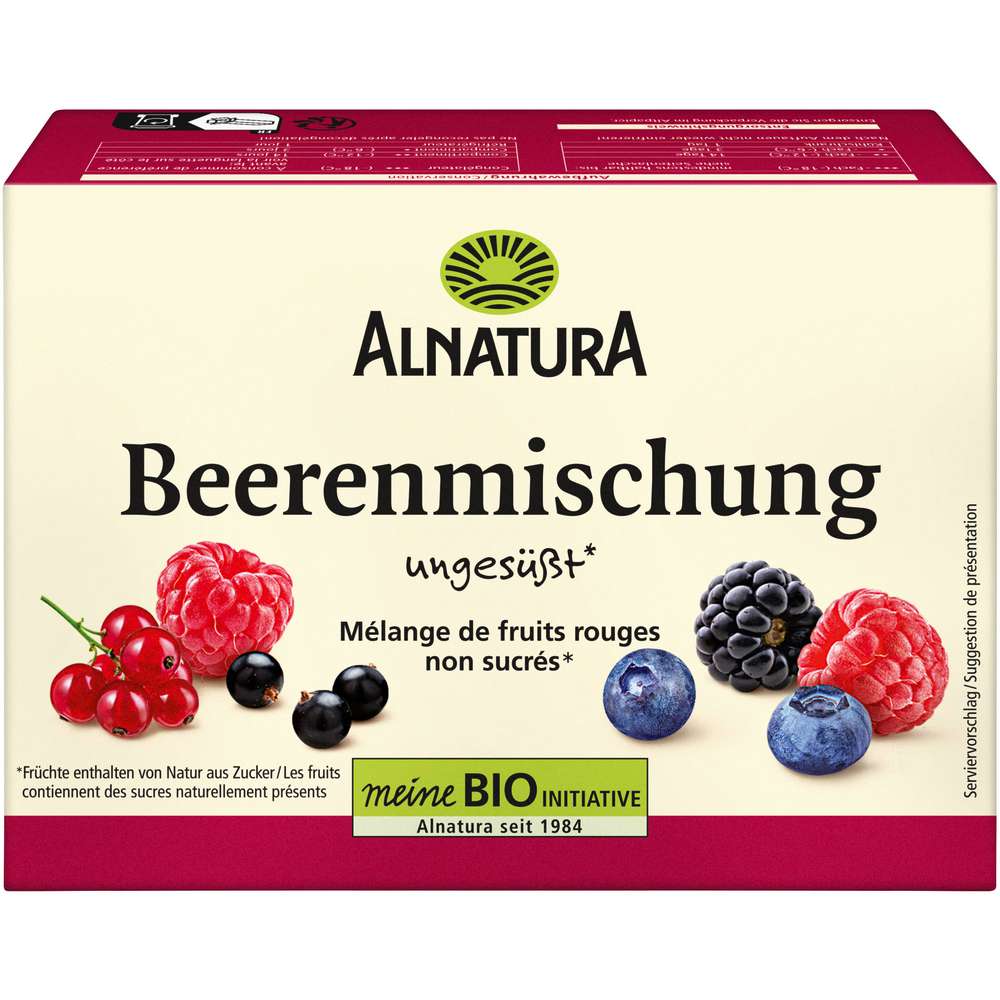 Produktabbildung Alnatura Bio Beeren-Mischung, tiefgekühlt
