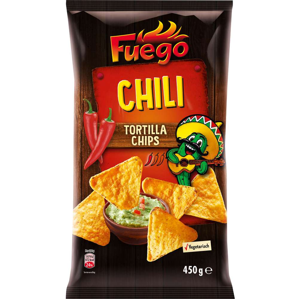 Produktabbildung Fuego Tortilla Chips, Chili