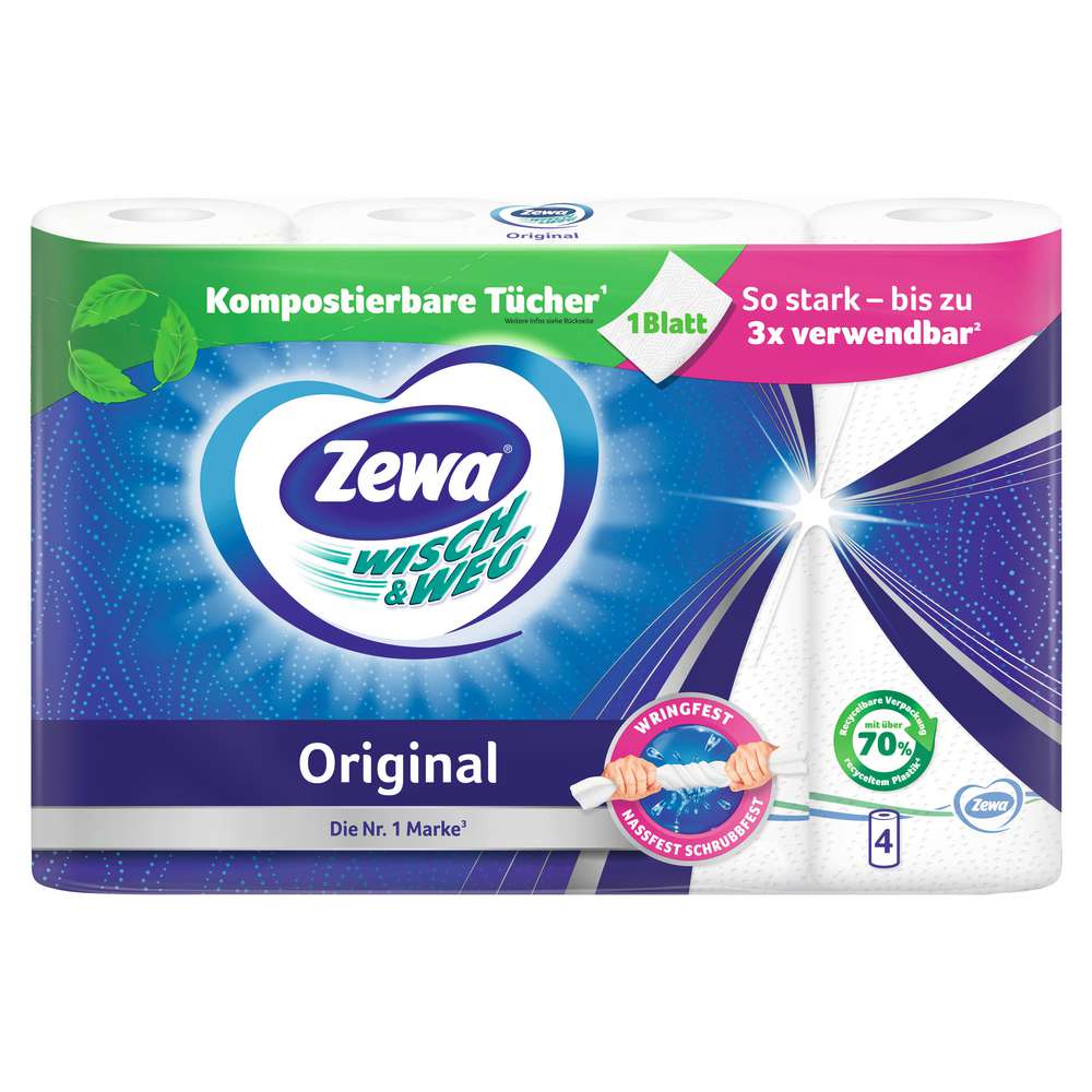 Produktabbildung Zewa Küchentücher Wisch & Weg, Original