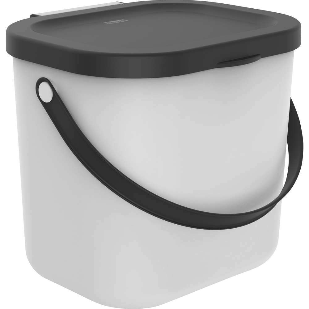Produktabbildung Rotho Recycling Müllsystem 6 l Albula weiß