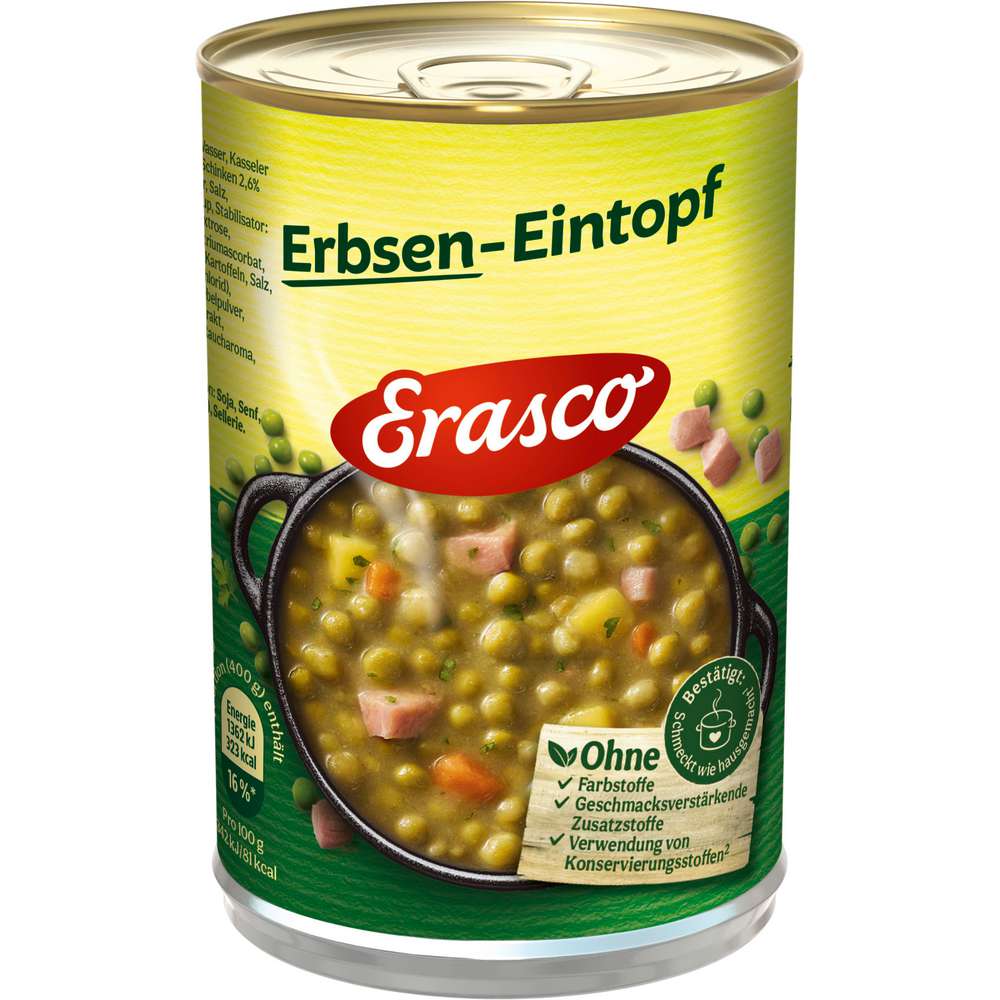 Produktabbildung Erasco Erbsen-Eintopf