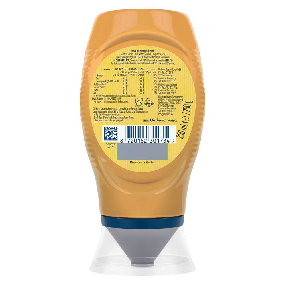 Produktabbildung Hellmann's Cheese Sauce