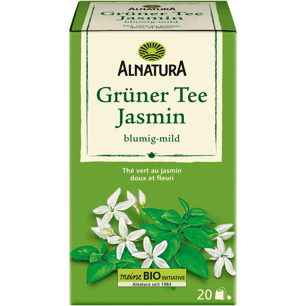 Produktabbildung Alnatura Bio Grüner Tee, Jasmin