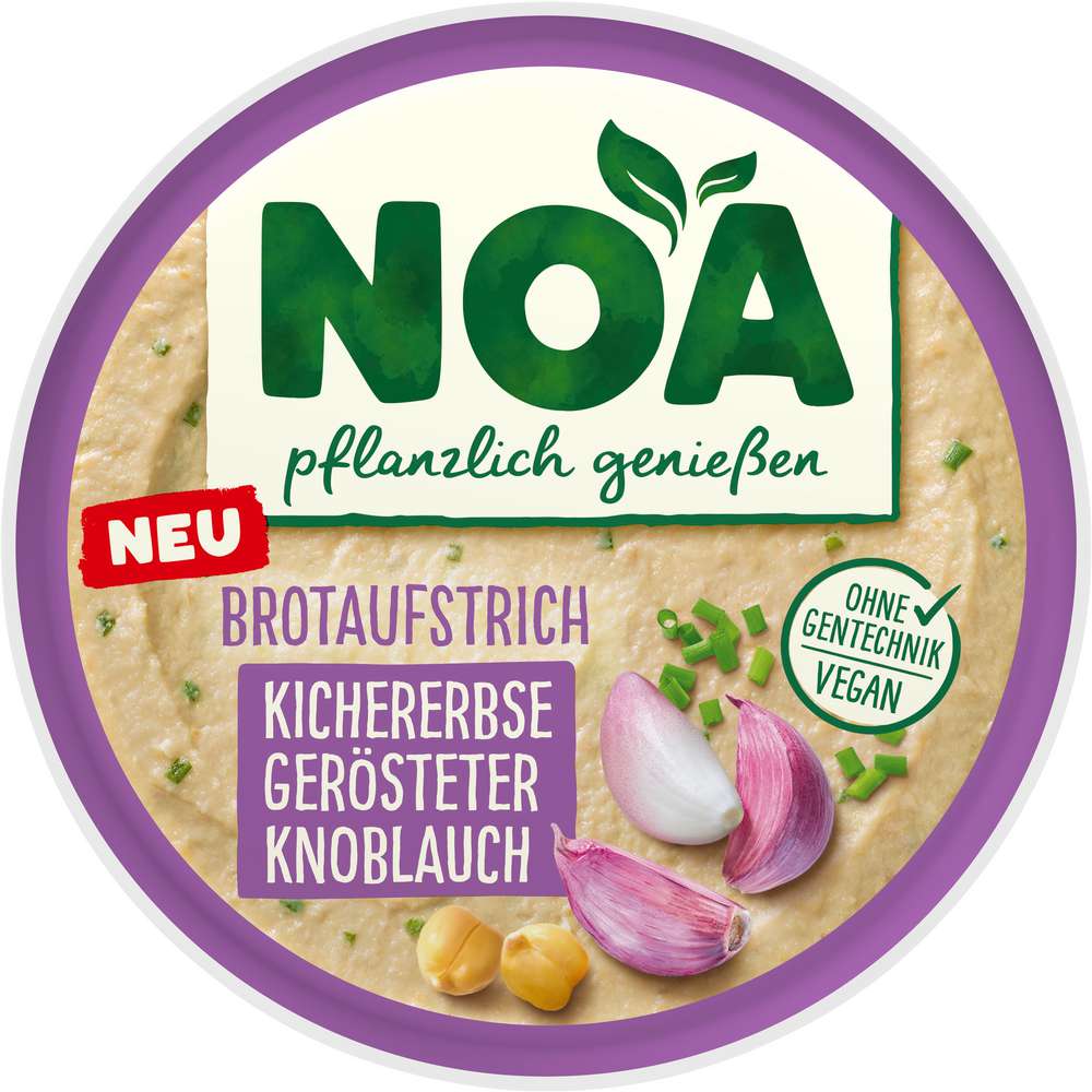 Produktabbildung Noa Brotaufstrich, Kichererbse-Knoblauch