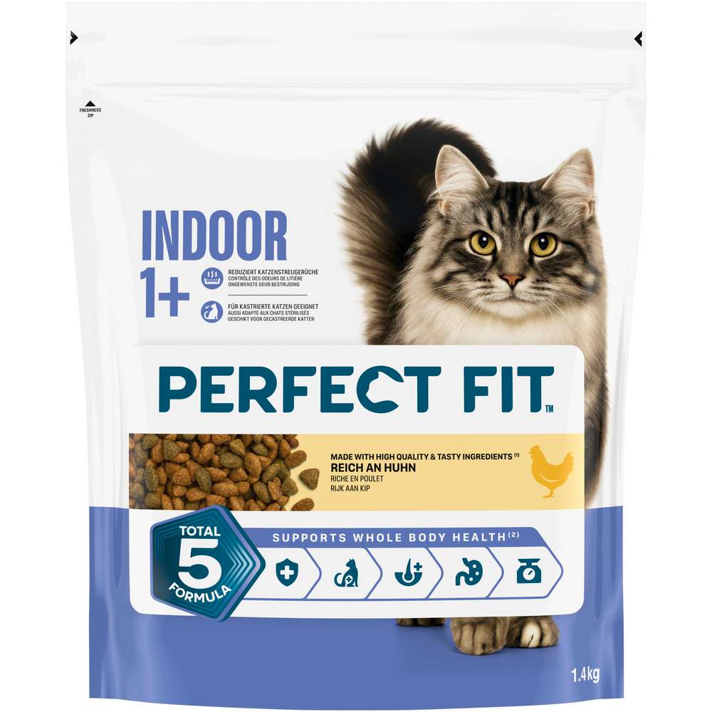 Produktabbildung Perfect Fit Katzen-Trockenfutter, Indoor, Huhn