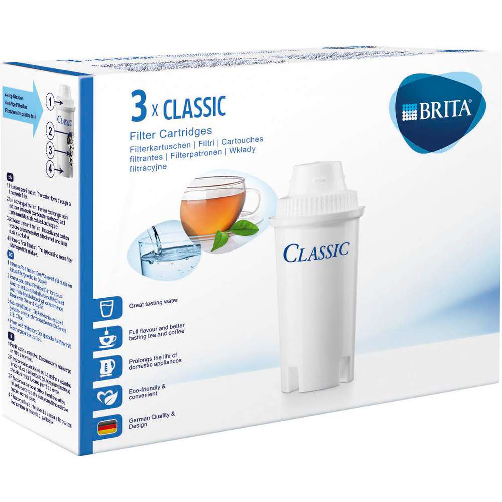 Produktabbildung Brita Wasserfilter-Kartusche Classic Pack 3