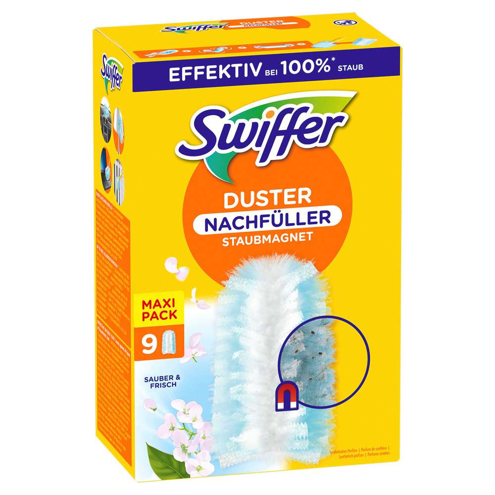 Produktabbildung Swiffer Duster Staubmagnet Nachfüller, Sauber & Frisch