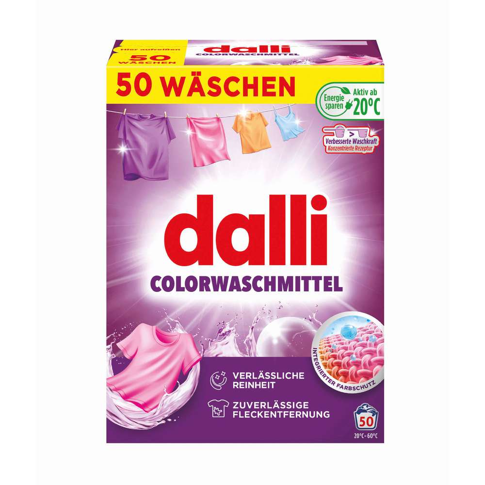 Produktabbildung Dalli Color-Waschmittel, Pulve